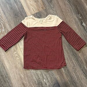 Monteau Girl striped top